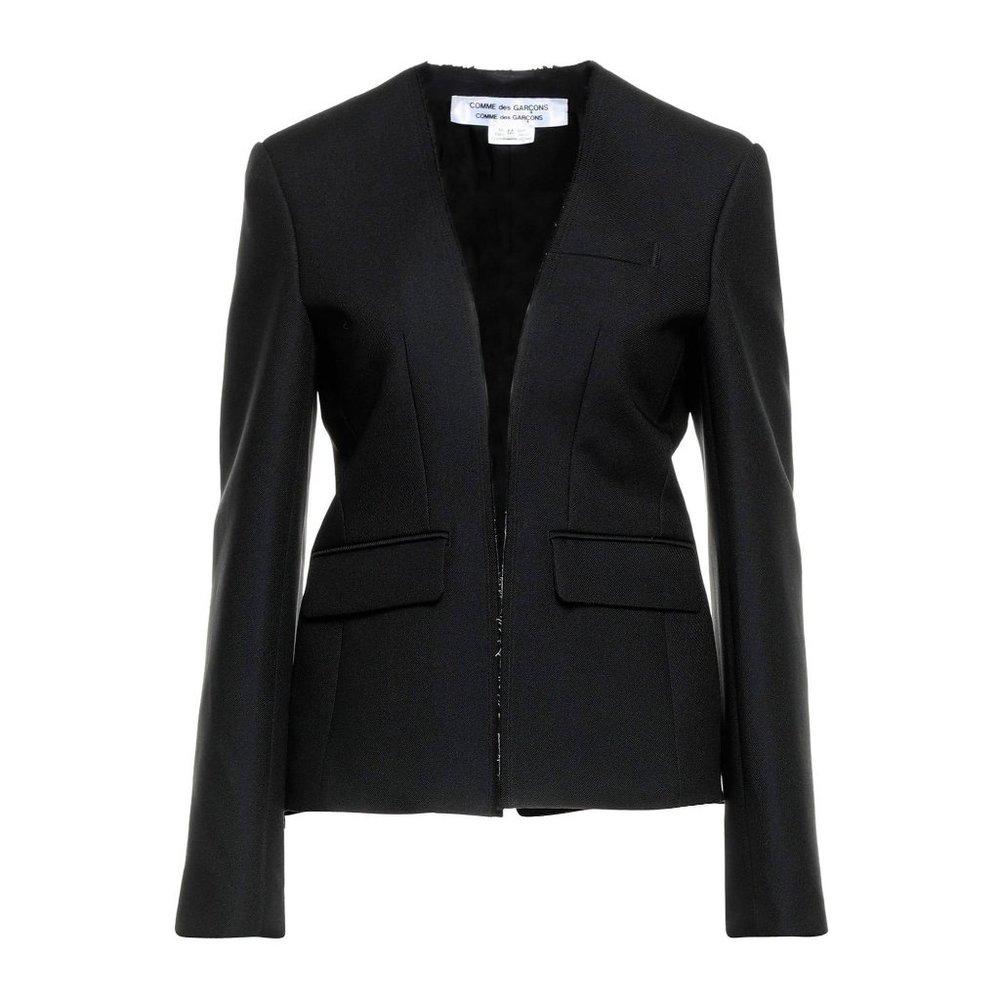 NEW Comme des Garçons Black Blazer Jacket Womens Large